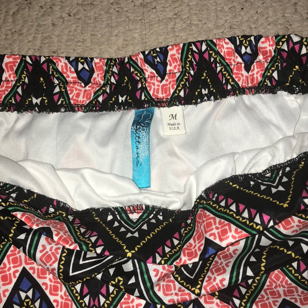 Patterned High Waisted Skirt - image 3